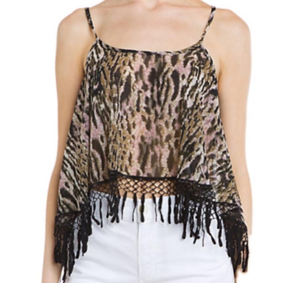 NWT For Love & Lemons Shake It Tank - Picture 4 of 5